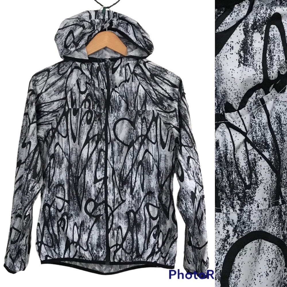 Layer 8 Windbreaker Athletic Jacket With Hood